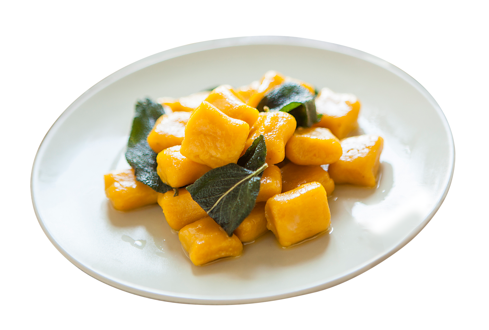 Gnocchi di zucca alla salvia